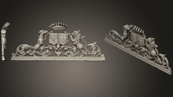 Coat of arms (GR_0385) 3D model for CNC machine